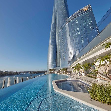 Crown Towers Sydney Hotel Exterior photo The pool at the top of the tower